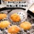 Zulay Kitchen Stainless Steel Skimmer Spoon Perspective: top