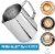 Zulay Kitchen Stainless Steel Frothing Pitcher 32oz Perspective: top