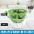 Zulay Kitchen Salad Spinner Large 15L Capacity - Green Perspective: top