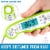 Zulay Kitchen Digital Meat Thermometer - Green Perspective: top