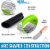 Zulay Kitchen Garlic Press Rocker With Silicone Peeler & Scraper Set - Green Perspective: top