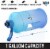 Zulay Kitchen Hydration Nation Water Bottle With Motivational Time Reminder - Ombre Blue Perspective: top