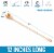 Zulay Kitchen Cocktail Spoon - Gold Perspective: top
