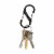 S-Biner® #3 Black Stainless Steel Dual Carabiner Perspective: top