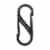 Nite Ize S-Biner Dual Carabiner - Black Perspective: top