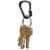 Nite Ize® Slide Lock® #2 Stainless Carabiner - Black Perspective: top