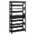 Omega 5 Tier Bookcase with Drawer Espresso Perspective: top