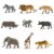 South African Animals TOOB Perspective: top