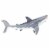 Great White Shark Toy Perspective: top