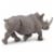 White Rhino Toy Perspective: top