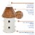 Castaway Two-Tiered Bird House Perspective: top