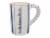 Ceramic Blue and White 4 PC. Mug Set Perspective: top