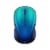 Logitech Design Collection Limited Edition Wireless Ambidextrous Optical Mouse - Blue Aurora Perspective: top