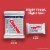 Chunky Milk Chocolate with Peanuts and Raisins Individually Wrapped Candy Bar Perspective: top