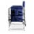 Sports Chair, Navy Blue Perspective: top