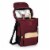 Duet Wine & Cheese Tote, Burgundy Perspective: top