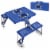 Penn State Nittany Lions - Picnic Table Portable Folding Table with Seats Perspective: top
