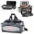 Arkansas Razorbacks - Vulcan Portable Propane Grill & Cooler Tote Perspective: top