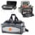 Clemson Tigers - Vulcan Portable Propane Grill & Cooler Tote Perspective: top