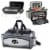 Iowa Hawkeyes - Vulcan Portable Propane Grill & Cooler Tote Perspective: top