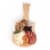 Guitar Cheese Cutting Board & Tools Set, Bamboo Perspective: top