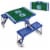 Picnic Time North Carolina Tar Heels Portable Picnic Table Perspective: top