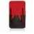 Ventura Portable Reclining Stadium Seat, Red Perspective: top