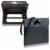 Boise State Broncos - X-Grill Portable Charcoal BBQ Grill Perspective: top