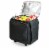 Bodega Rolling Wine Cooler, Black Perspective: top