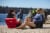 New England Patriots - Ventura Portable Reclining Stadium Seat Perspective: top