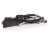 Tranquility Portable Beach Chair, Black Perspective: top