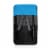 Ventura Portable Reclining Stadium Seat, Gray with Vista Blue Accents Perspective: top