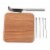 Hamilton Portable Cocktail Bar, Black Perspective: top