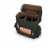 Moreno 3-Bottle Wine & Cheese Tote, Khaki Green Perspective: top