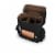 Moreno 3-Bottle Wine & Cheese Tote, Black Perspective: top