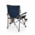Outlander Folding Camp Chair with Cooler, Navy Blue Perspective: top