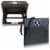 Las Vegas Raiders - X-Grill Portable Charcoal BBQ Grill Perspective: top