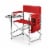 Disney Mickey Mouse - Sports Chair, Red Perspective: top