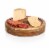 Disney Mickey & Minnie Mouse - Acacia Brie Cheese Cutting Board & Tools Set, Acacia Wood Perspective: top