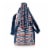 Topanga Cooler Tote Bag, Vibe Collection - Navy Blue, Orange, & Gray Pattern Perspective: top