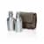 Insulated Double Growler Tote with 64 oz. Stainless Steel Growlers, Khaki Green Perspective: top