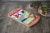 Disney Mickey Mouse - Billboard Glass Top Serving Tray, Rubberwood Perspective: top
