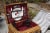 Disney Mickey Mouse - Champion Picnic Basket, Red & Black Buffalo Plaid Pattern Perspective: top