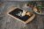 Star Wars Scroll - Billboard Glass Top Serving Tray, Rubberwood Perspective: top
