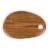 Pebble Shaped Acacia Serving Board 15" x 10", Natural Acacia Perspective: top