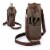 Cincinnati Bengals - Waxed Canvas Wine Tote Perspective: top