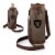Las Vegas Raiders - Waxed Canvas Wine Tote Perspective: top