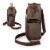 Seattle Seahawks - Waxed Canvas Wine Tote Perspective: top