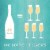 Menage a Trois Prosecco Sparkling White Wine Perspective: top