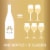 Menage a Trois Gold Chardonnay White Wine Perspective: top